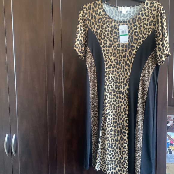 Michael Kors Animal Print Dress - Picture 4 of 4